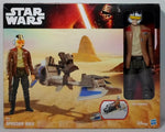 HASBRO 2016 STAR WARS THE FORCE AWAKENS SPEEDER BIKE w/ POE DAMERON 12'' FIGURE