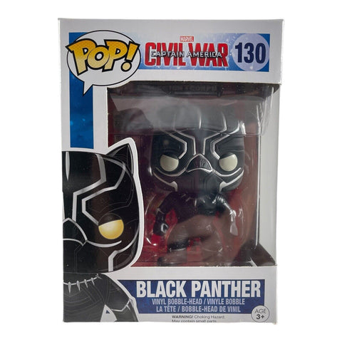 Funko Pop! Marvel: Captain America Civil War - Black Panther #130 Vinyl Figure