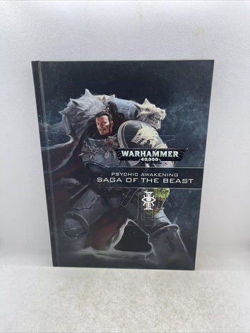 Warhammer 40K Psychic Awakening Saga of the Beast Orc Space Wolves Hardcover