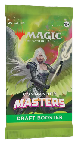 Magic The Gathering Commander Masters Draft Booster Pack