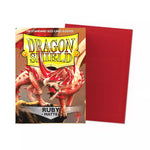 100 x Dragon Shield Matte Standard Size Sleeves - Ruby