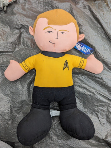 Star Trek Captain Kirk 14" Plush Stuffed Doll Toy Factory