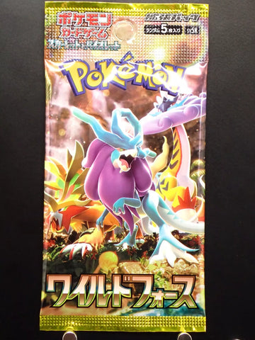 1 Packs Wild Force Booster SV5K Japanese Pokemon Card Scarlet & Violet