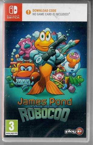 James Pond: Codename Robocod Nintendo Switch Platform Game NEW & SEALED