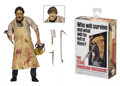 Official NECA Texas Chainsaw Massacre Leatherface 7" Action Figure