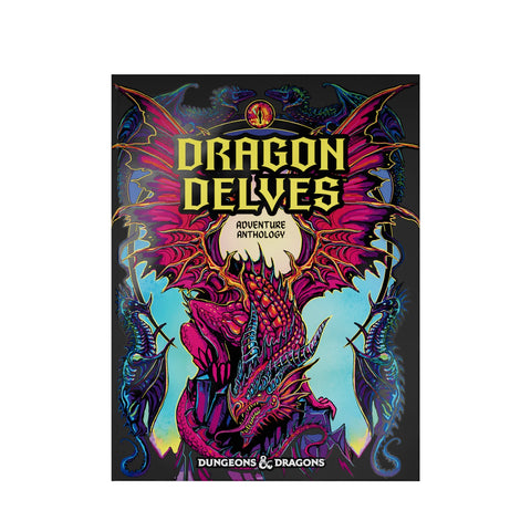 Dragon Delves (Alternate Cover) Adventure Anthology D&D Dungeons & Dragons