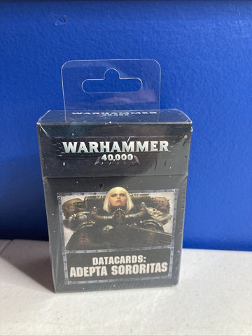 Warhammer 40,000 40K Datacards Adepta Sororitas (8th Edition)