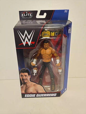 WWE Elite 95 Series Eddie Guerrero Black Pants Rare Figure