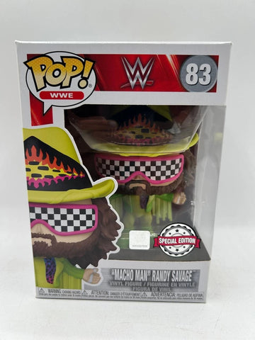 Funko POP! WWE Macho Man Randy Savage 83 Special edition