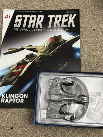 Eaglemoss Star Trek Starships - #41: Klingon Raptor