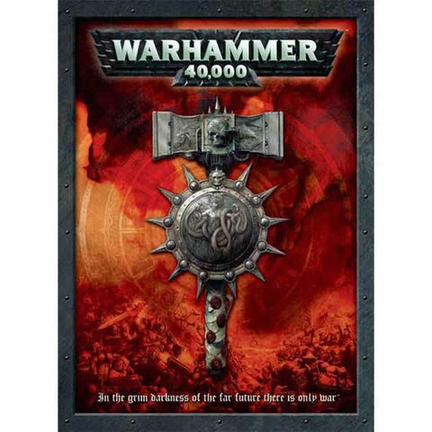 Warhammer 40,000 Rule Book by Games Workshop Hardback 2008 (5th edition)