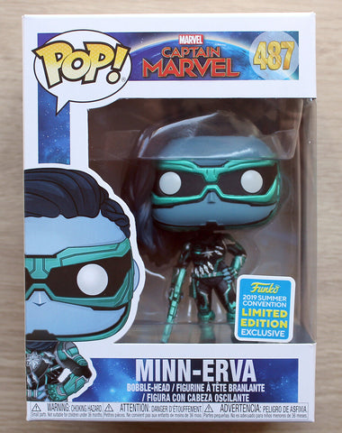 Funko Pop Marvel Captain Marvel Minn-Erva SDCC