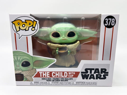 Funko Pop 378 The Child With Cup Star Wars the Mandalorian