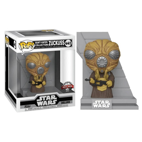 Star Wars Episode V: The Empire Strikes Back Zuckuss Bounty Hunters Deluxe Pop!