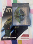 Eaglemoss Star Trek Collection Issue 3 Klingon Bird Of Prey complete