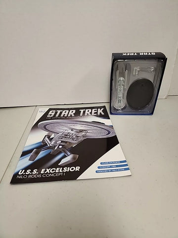 Eaglemoss Star Trek Official Ships Collection USS Excelsior Nilo Rodis Concept 1