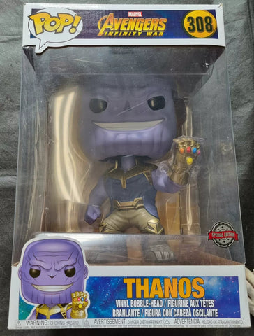 Funko Pop! Marvel Avengers Infinity War Thanos #308  Slight box damage