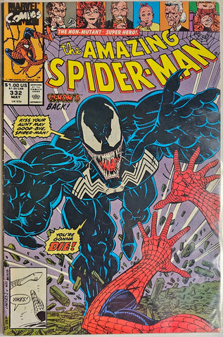 Amazing Spider-Man #332 (05/1990) - 1st Appearance of Jay Leno