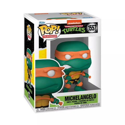 Funko POP! TV: Teenage Mutant Ninja Turtles (TMNT) - Michelangelo - TMNT Retro/Classic