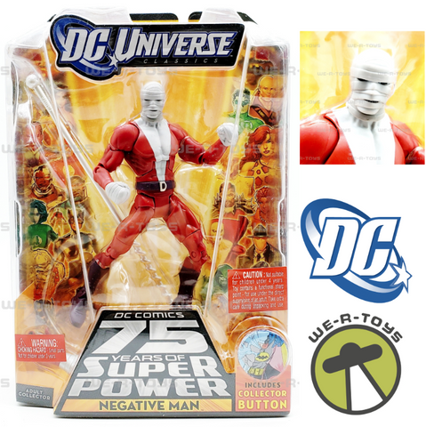 DC Universe Classics Negative Man 6" Collectible Action Figure 2009 Mattel