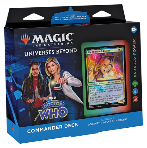 Paradox Power Deck ~ Commander: Doctor Who ~ Magic MTG Sealed