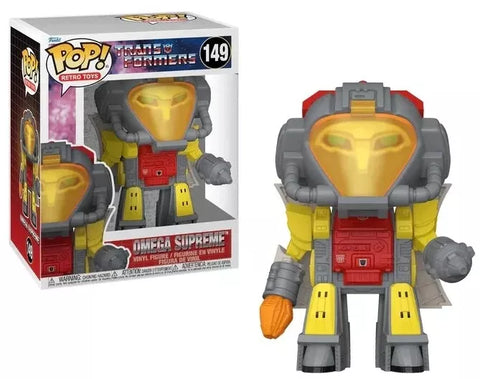 FUNKO RETRO TOYS TRANSFORMERS G1 OMEGA SUPREME 6" POP VINYL FIGURE NEW 149
