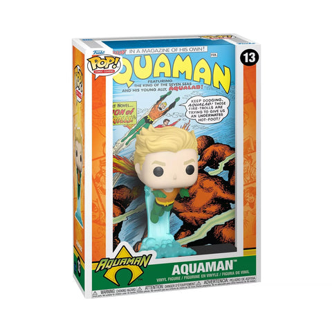 FUNKO POP! COMIC COVER: DC - Aquaman [New Toy] Vinyl Figure