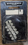 Warhammer 40k Metal Ultramarine Shoulder Pads, Sealed