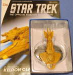 Eaglemoss Star Trek Cardassian Keldon Class Warship from DS9 Series New with Mag