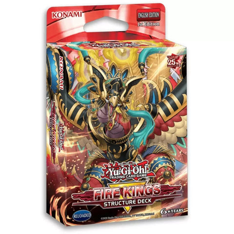 YuGiOh TCG: Fire Kings Revamped Structure Deck : 1st Edition :