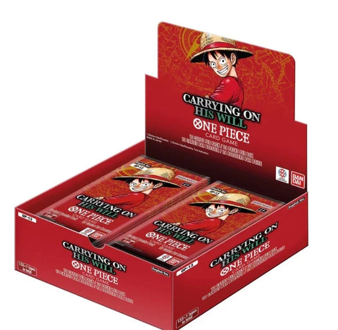 One Piece Card Game: [OP13] Carrying On His Will Booster Display Box : Pre-Sale