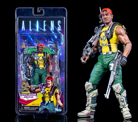 NECA ALIENS - SPACE MARINE SGT APONE