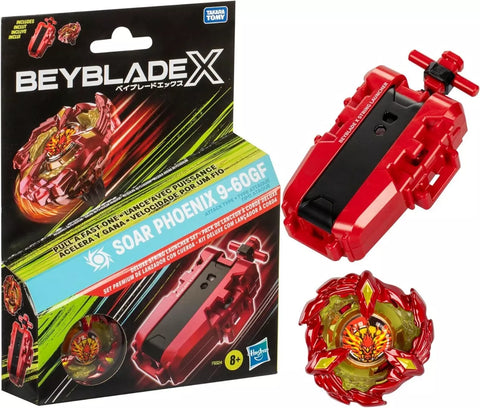 Beyblade X Deluxe String Launcher Set Soar Phoenix 9-60GF