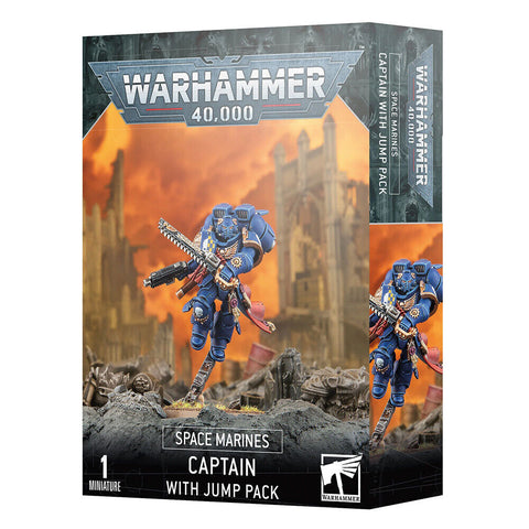 Space Marine Captain With Jump Pack | Warhammer 40,000 Miniature