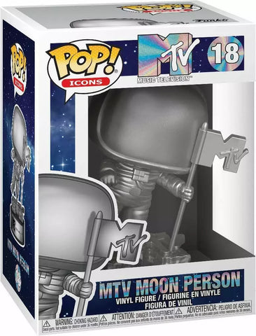 MTV Music Television Moon Person Award POP! Icons #18 Vinyl Figure Funko-