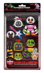 Five Nights At Freddys Security Breach Montgomery Gator & Glamrock Chica Figures