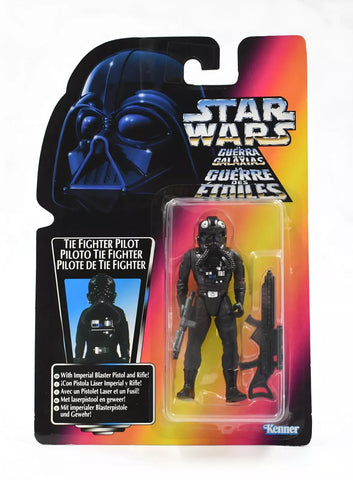 Star Wars The Power of The Force (Red Euro) - Tie Fighter Pilot Action Figure