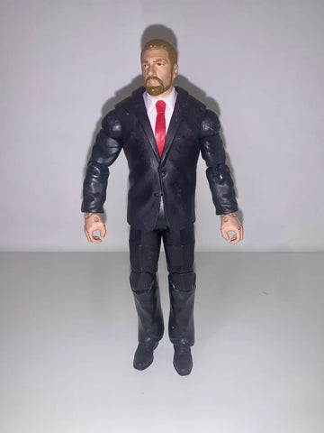 Triple H Wrestling Figure Elite Series In Manager Suit