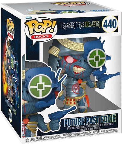 IRON MAIDEN EDDIE - FUTURE PAST EDDIE 6" POP DELUXE VINYL FIGURE FUNKO 440