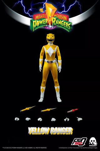 FigZero Mighty Morphin Power Rangers 1/6 Yellow Ranger Three zero