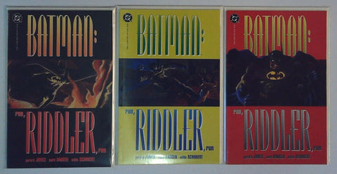 Batman: Run Riddler Run #1-3 - 1992 - Back Issue Set