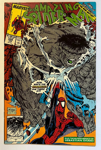 Amazing Spider-Man #328 - Marvel 1990 - Last Todd McFarlane