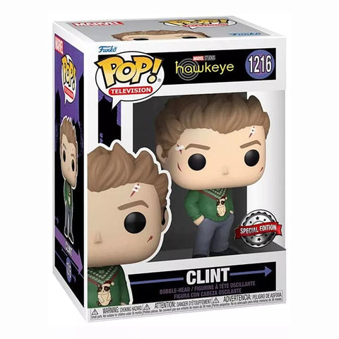 Funko POP! : Marvel Hawkeye #1216 - Clint Barton - special edition