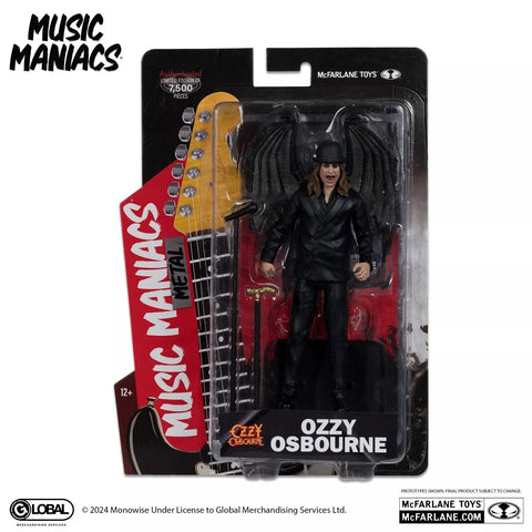 McFarlane Toys Music Maniacs Ozzy Osbourne (MOVIE MANIACS METAL)