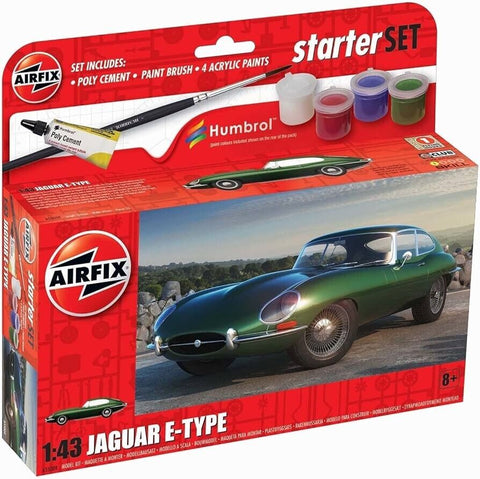 Airfix A55009 1:43 Jaguar E-Type Starter Set