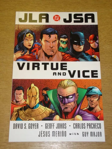 JLA/JSA - Virtue And Vice paperback