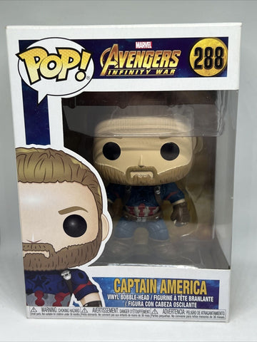 Funko 288 Pop! Marvel: Avengers: Infinity War - Captain America