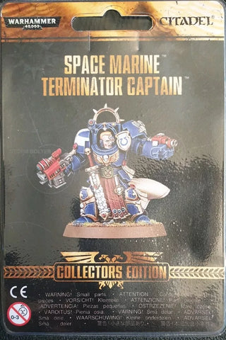 Warhammer 40k Space Marine Terminator Captain Collectors Edition