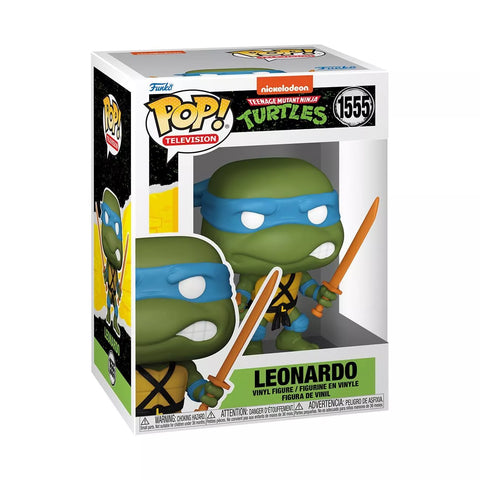 Funko POP! TV: Teenage Mutant Ninja Turtles (TMNT) - Leonardo - TMNT Retro/Classic