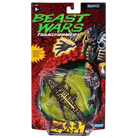 HASBRO TRANSFORMERS VINTAGE BEAST WARS IGUANUS ACTION FIGURE